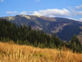 Caminata por las montañas.